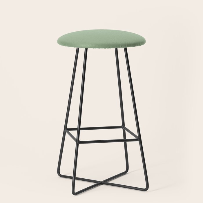 Solid Color SAGE GREEN  Stool Gallery Image 1