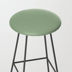 Solid Color SAGE GREEN  Stool Gallery Image 2