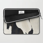 Horse in Black and White Laptop Sleeve Gallery Image 2