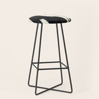Horse in Black and White Stool Gallery Image 1
