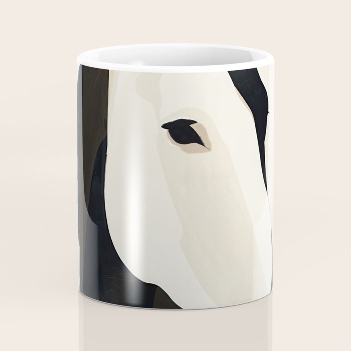 Horse in Black and White Coffee Mug Gallery Image 4