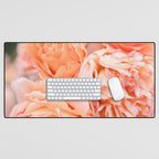 Coral Roses | Ostuni botanical garden photography | Puglia Italy Desk Mat Gallery Image 1