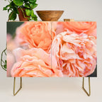 Coral Roses | Ostuni botanical garden photography | Puglia Italy Credenza Gallery Image 1