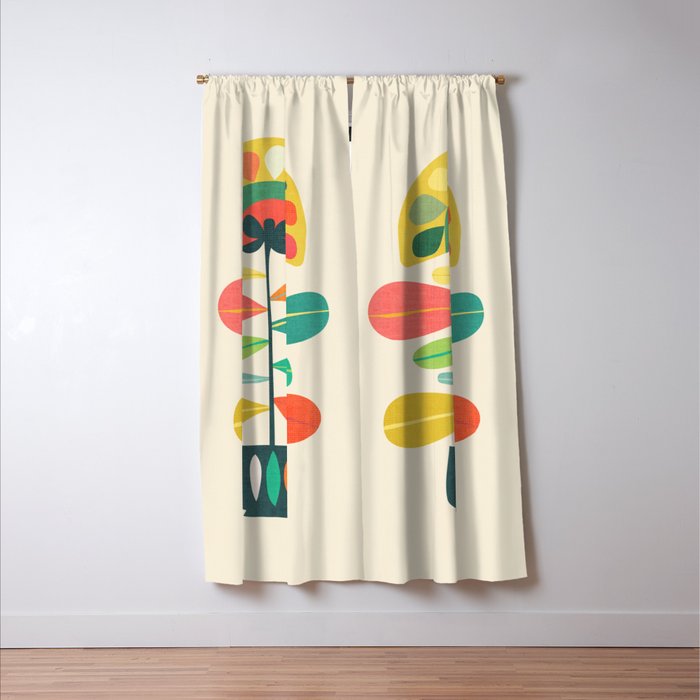 Fan Flower Window Curtain Gallery Image 3
