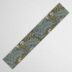 William Morris Vintage Larkspur Blue Green Table Runner Gallery Image 3