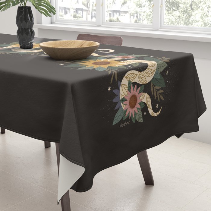 Year of the Snake - Black Tablecloth Gallery Image 3