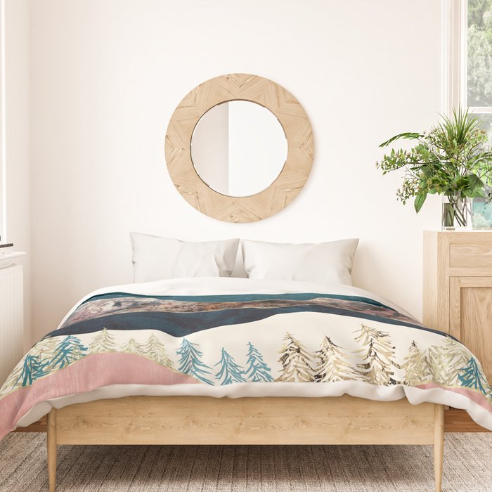 Pine Vista Duvet Cover Gallery Image 3