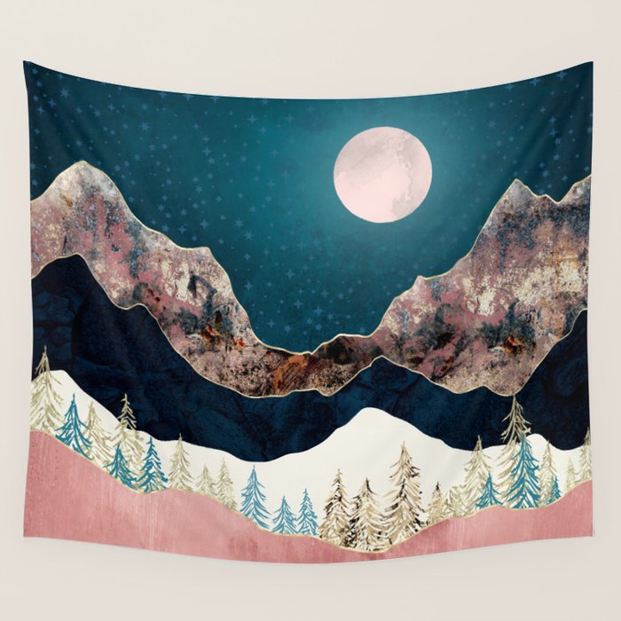 Pine Vista Wall Tapestry Gallery Image 4