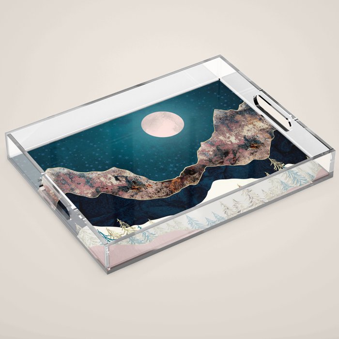 Pine Vista Acrylic Tray Gallery Image 1