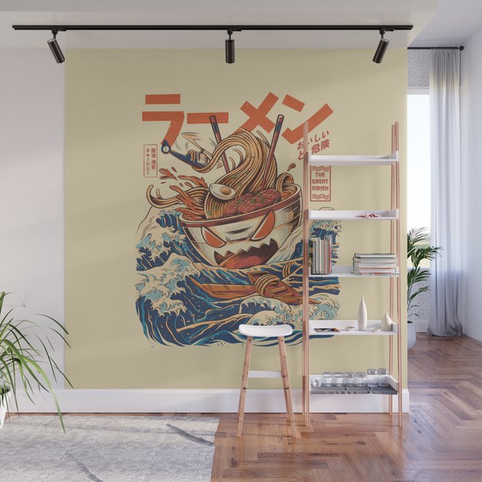 Great Ramen off Kanagawa Wall Mural Gallery Image 1