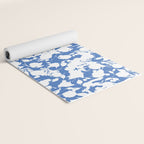 Floral Simplistic Silhouettes B Yoga Mat Gallery Image 2