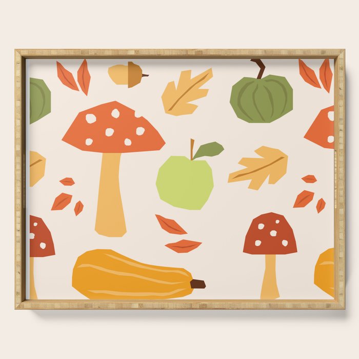Autumn vibes Serving Tray Gallery Image 1