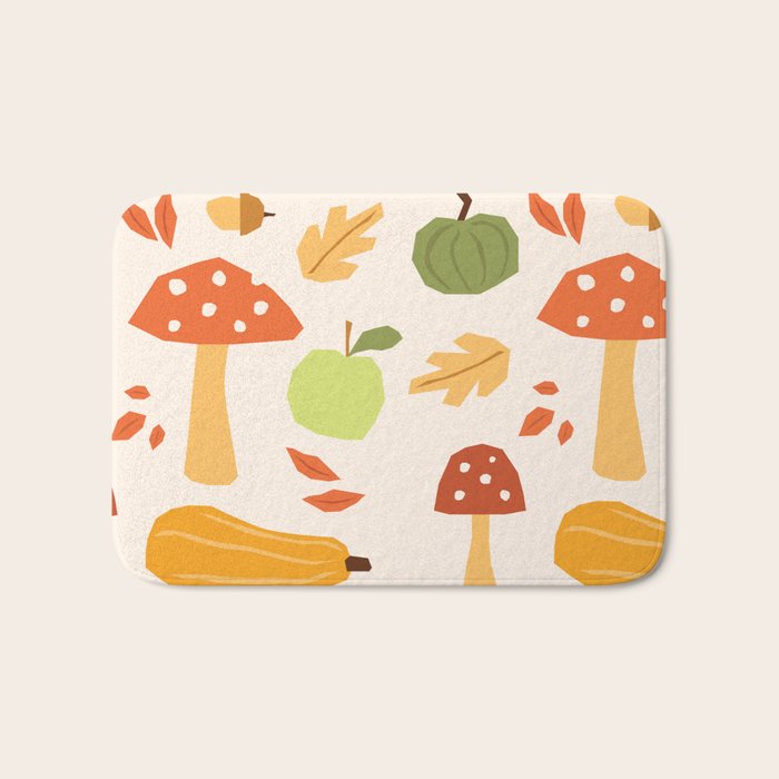 Autumn vibes Bath Mat Gallery Image 1