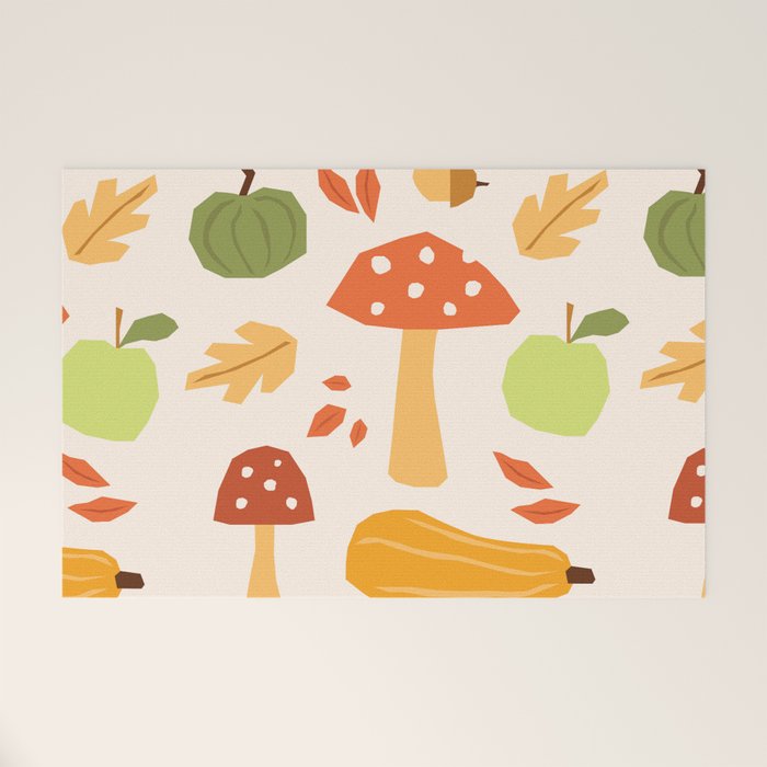 Autumn vibes Welcome Mat Gallery Image 1