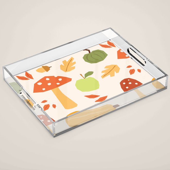 Autumn vibes Acrylic Tray Gallery Image 1