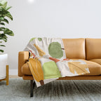 Autumn vibes Throw Blanket Gallery Image 1