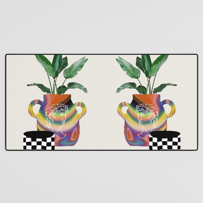 A house plant / Still life Desk Mat Gallery Image 3