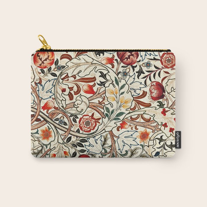 William Morris Floral Acanthus Carry All Pouch Gallery Image 1