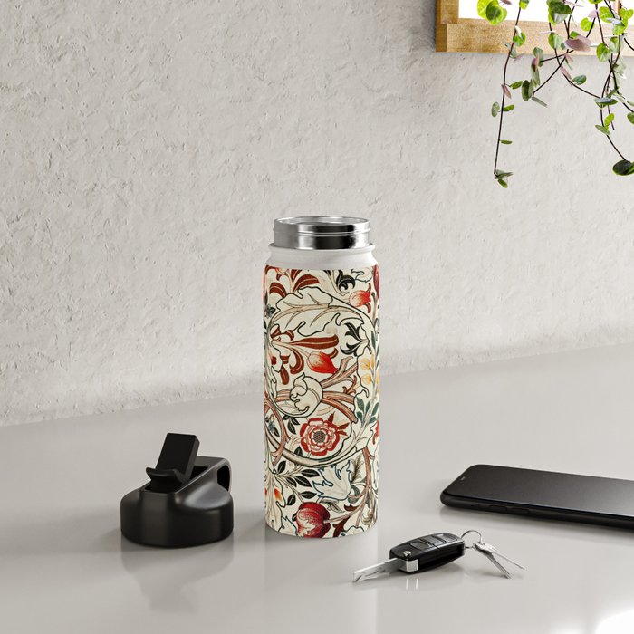 William Morris Floral Acanthus Water Bottle Gallery Image 4