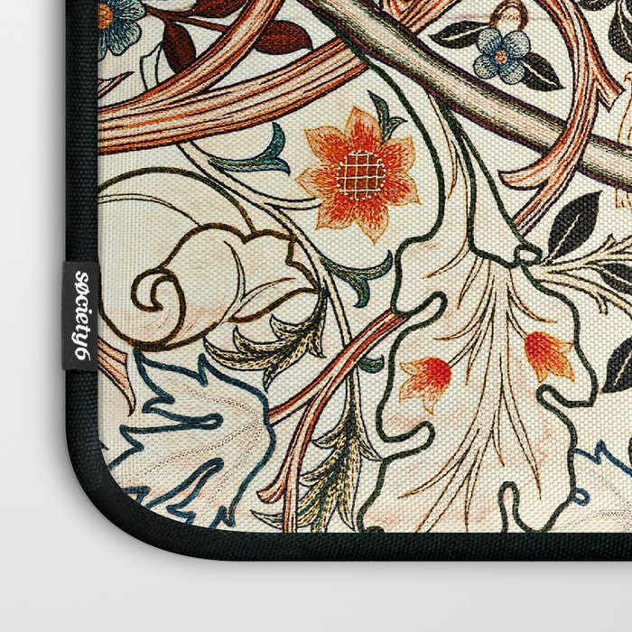 William Morris Floral Acanthus Laptop Sleeve Gallery Image 3