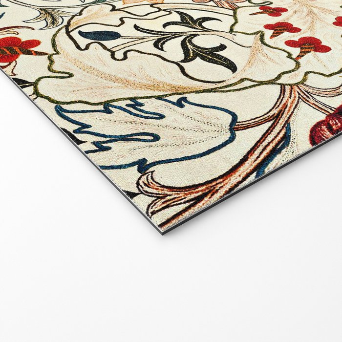 William Morris Floral Acanthus Welcome Mat Gallery Image 2