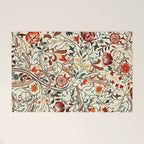 William Morris Floral Acanthus Welcome Mat Gallery Image 1