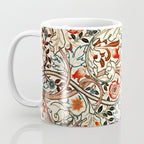 William Morris Floral Acanthus Coffee Mug Gallery Image 3