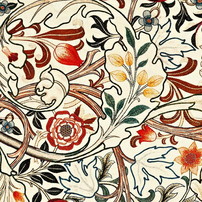 William Morris Floral Acanthus Coffee Mug Gallery Image 2