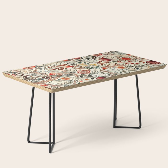 William Morris Floral Acanthus Coffee Table Gallery Image 1