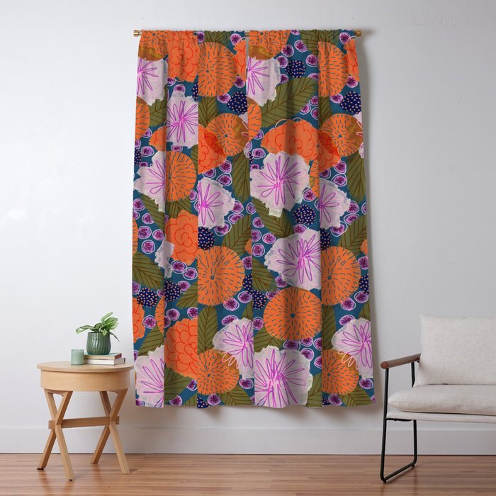 Summer Garden #9 Window Curtain Gallery Image 5