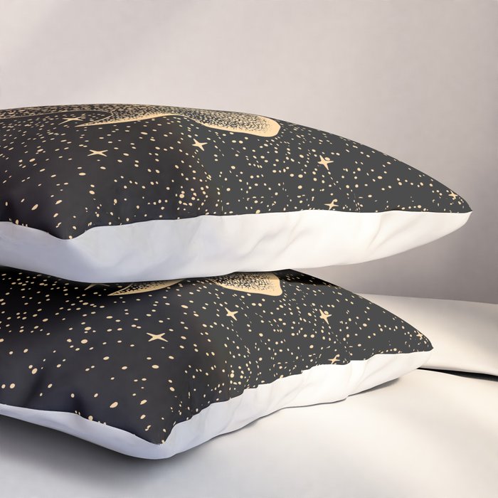 Star Eater Dark GOLD Version Pillow Sham Gallery Image 3