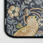 William Morris Vintage Strawberry Thief Blue Indigo Mineral Laptop Sleeve Gallery Image 3