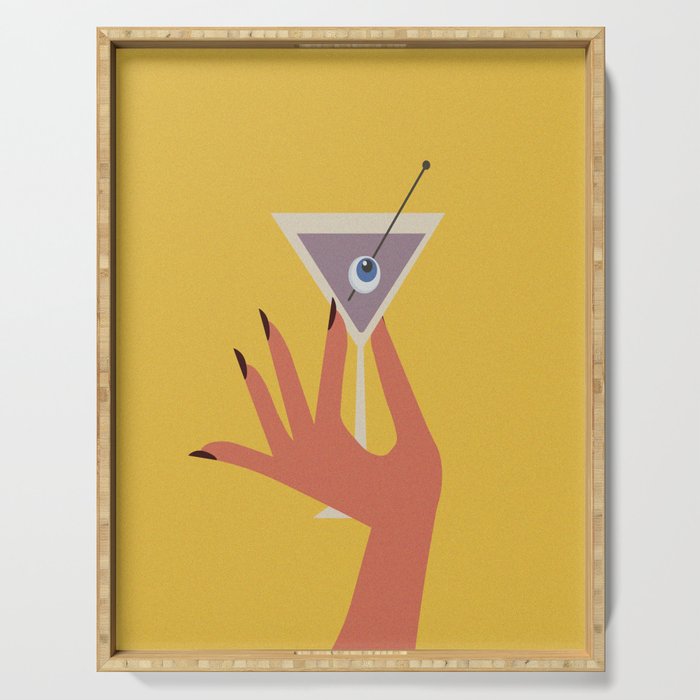 Vodka Martini - Boo Drink Serving Tray Gallery Image 1