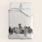Richmond Virginia Skyline Duvet Cover Gallery Image 6