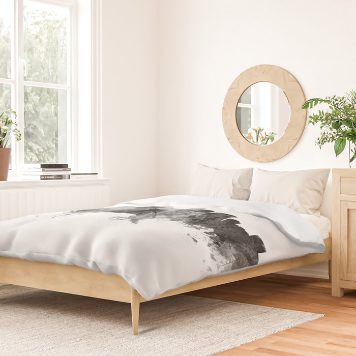 Richmond Virginia Skyline Duvet Cover Gallery Image 2