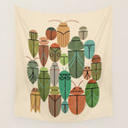 The Beetles Wall Tapestry Gallery Image 4