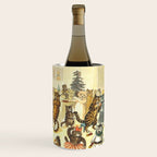 'Christmas Party Cats' by Louis Wain Vintage Cat Art Wine Chiller Gallery Image 3
