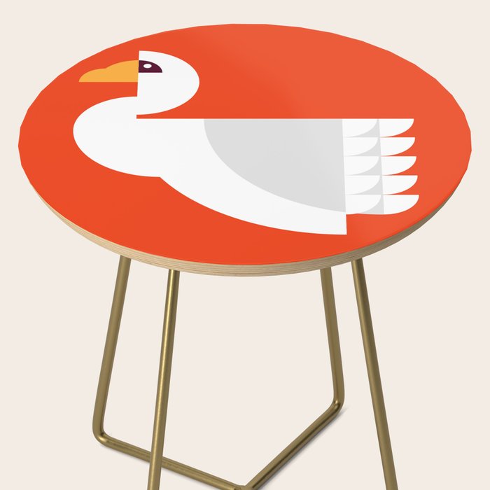 Geometric swan Side Table Gallery Image 2
