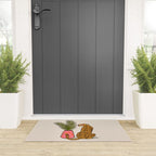 Cheetah & Plant Welcome Mat Gallery Image 3