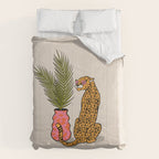 Cheetah & Plant Comforter Gallery Image 6
