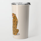 Cheetah & Plant Travel Mug Gallery Image 2