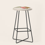 Cheetah & Plant Stool Gallery Image 1