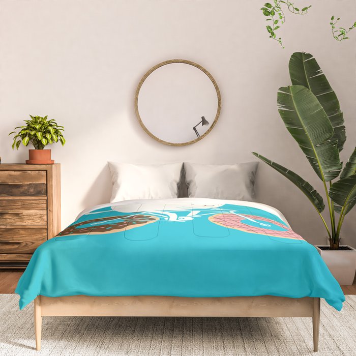 Coffee and Donuts Comforter Gallery Image 3