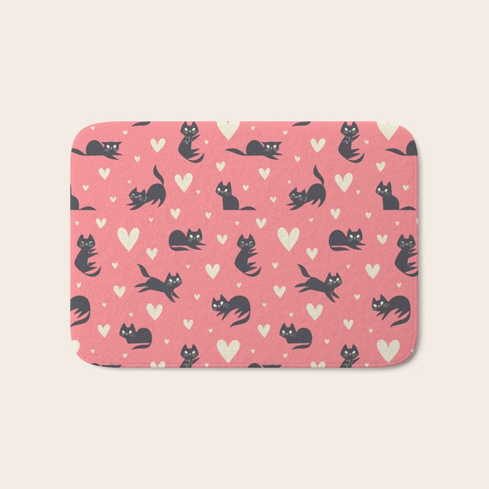 Smitten Kittens Bath Mat Gallery Image 1