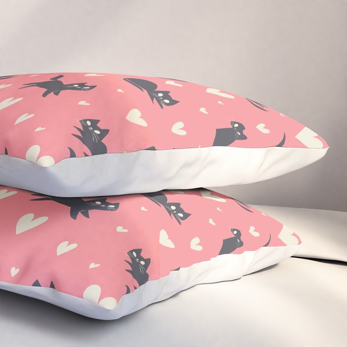 Smitten Kittens Pillow Sham Gallery Image 3