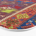 Yesilova Nigde Province Central Anatolian Kilim Print Bath Mat Gallery Image 3
