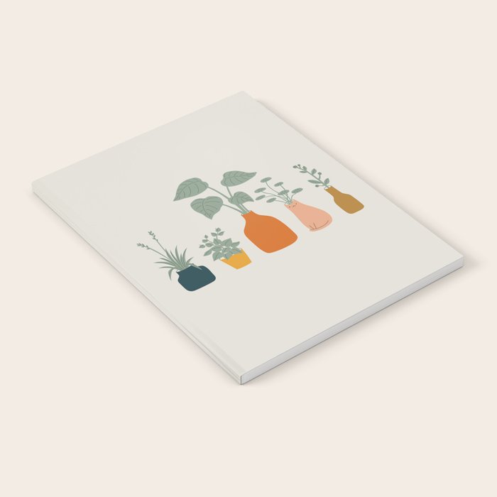 Cat and Plant 9 Notebook Gallery Image 2