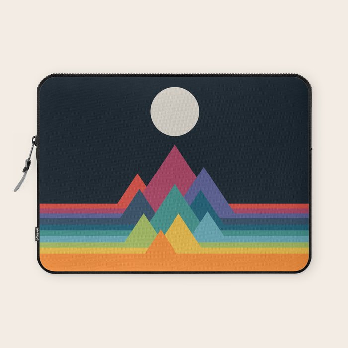 Whimsical Mountains Laptop Sleeve Gallery Image 1