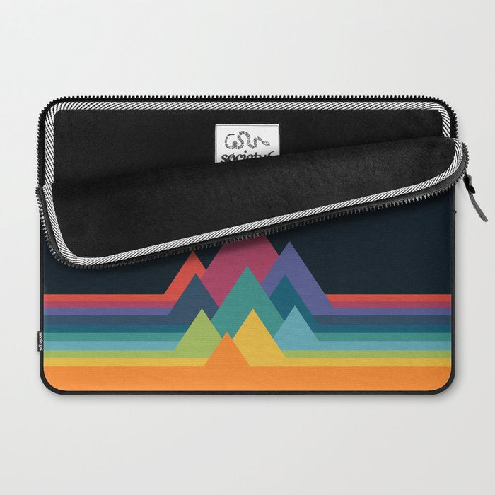 Whimsical Mountains Laptop Sleeve Gallery Image 2