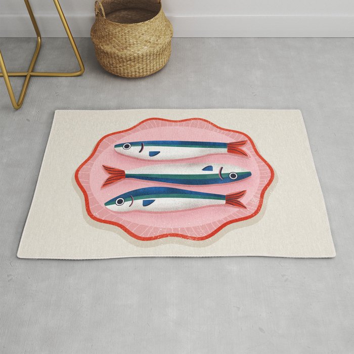 The Best Fish In Town Rug Gallery Image 1
